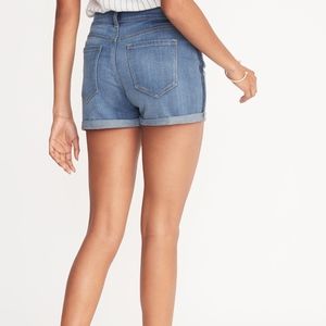Old Navy distressed boyfriend shorts
